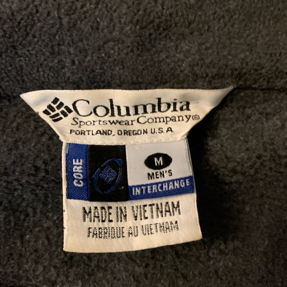 Columbia Men’s Medium core interchangeable jacket 3-1 jacket